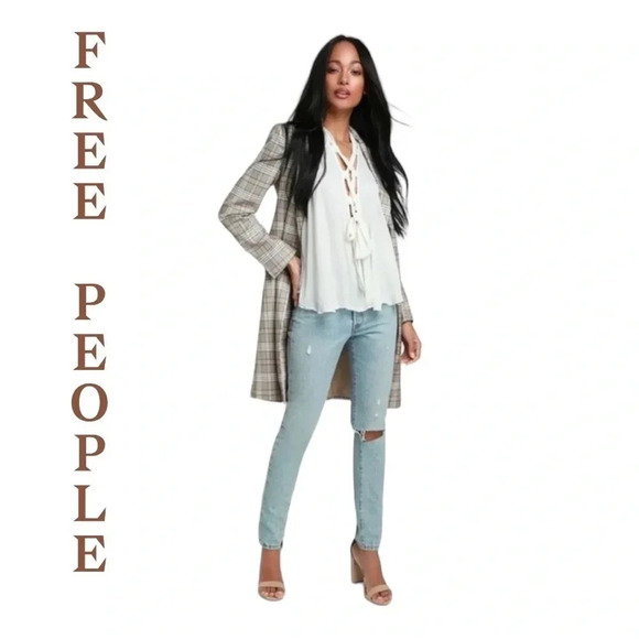 Free People Silky Top Blouse‎ NWT - Picture 2 of 9